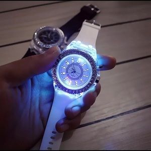 Flashlight watch
